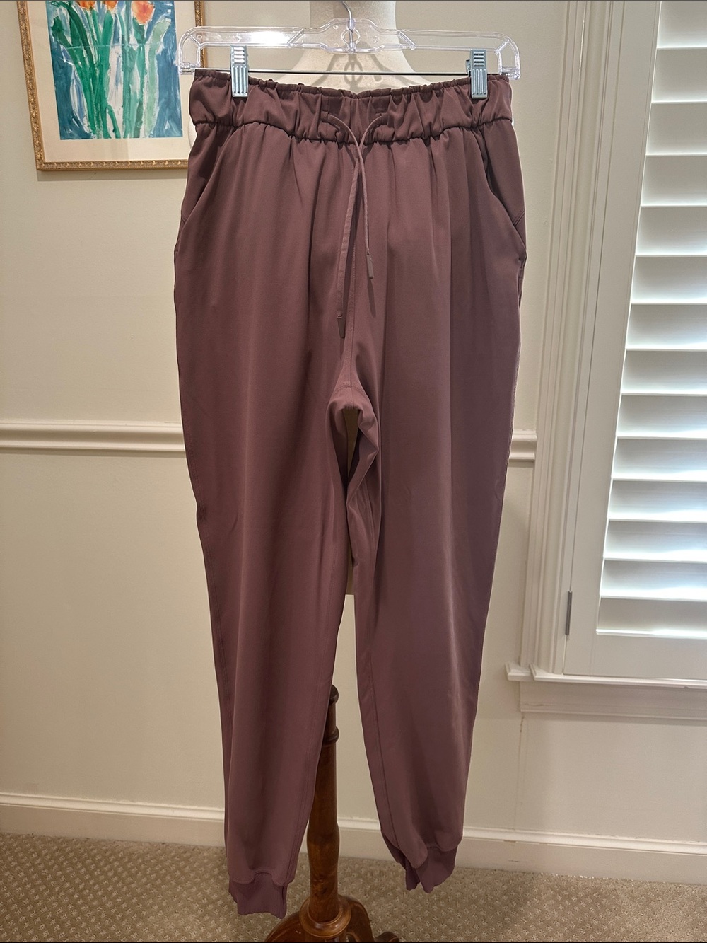 lululemon athletica Mauve Drawstring Track Joggers